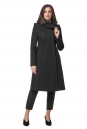 Женское пальто из текстиля с воротником 8012731